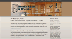 Desktop Screenshot of bookcasesandmore.net